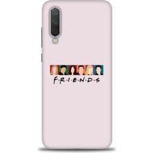 Kılıf Evreni Xiaomi Mi 9 Se Kılıf Hd Baskılı Kılıf - Renkli Friends + 9h Nano Ekran Koruyucu