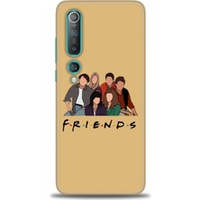 Kılıf Evreni Xiaomi Mi 10 Kılıf Hd Baskılı Kılıf - Friends + 9h Nano Ekran Koruyucu