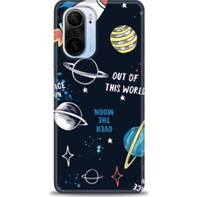 Kılıf Evreni Xiaomi Redmi K40 Kılıf Hd Baskılı Kılıf - Space Fun + 9h Nano Ekran Koruyucu