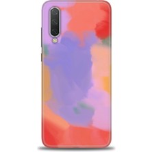 Kılıf Evreni Xiaomi Mi 9 Lite Kılıf Hd Baskılı Kılıf - Kırmızı + 9h Nano Ekran Koruyucu