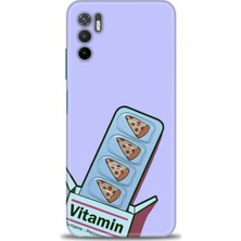 Kılıf Evreni Xiaomi Poco M3 Pro Kılıf Hd Baskılı Kılıf - Vitamin + 9h Nano Ekran Koruyucu