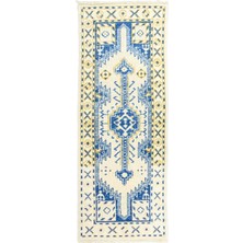 Soho Antiq Madiyar Geometrik Motifli Yün Yolluk 72x191 Cm