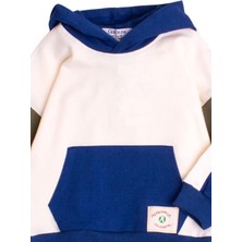 Chicsy Baby Tarz Tişört Detaylı Oversize  Alt Üst Bebek Çocuk Kapüşonlu Eşofman Takımı