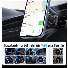 Tüm Akıllı Telefon ve Magsafe Cihazları ile Uyumlu Manyetik Mıknatıslı Telefon Tutucu