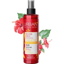 URBAN Care Hibiscus&Shea Butter Kıvırcık ve Dalgalı Saçlara Özel Sıvı Saç Bakım Kremi Vegan 200 ML x 2