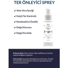 Roa Bitkisel Ter Önleyici Sprey 100 ml