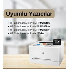 Hp W2212-207A M255-M282-M283  Sarı Muadil Toner (1,25K) (Çipsiz)