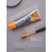 Biomed Cıtrus Fresh Diş Macunu Ağız Kokusu Etkili Narenciye Doğal Bitkisel Florürsüz Vegan 3 Adet