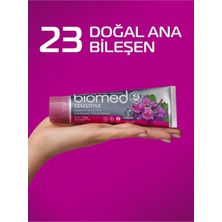 Biomed Sensitive Diş Macunu Hassasiyete Karşı Doğal Bitkisel Vegan Florürsüz 3 Adet Set