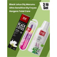 SPLAT Black Lotus Diş Macunu Professional Ultra Sensitive Diş Fırçası Total Care Ağız Bakım Suyu