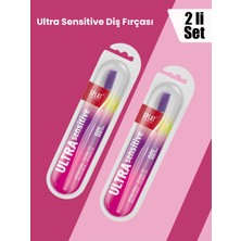 SPLAT 2 Adet Ultra Sensitive Diş Fırçası Ultra Ince Kıllar Gümüş Iyonlu