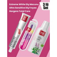 SPLAT Extremme White Professional Ultra Sensitive Diş Fırçası Total Care Çalkalama Suyu