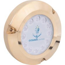 Oceanus Lighting 12 LED Mavi Renk Bronz Su Altı Aydınlatması