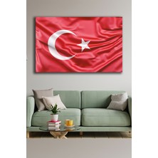 Home Dekors Türk Bayrağı Cam Tablo