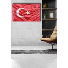 Home Dekors Türk Bayrağı Cam Tablo
