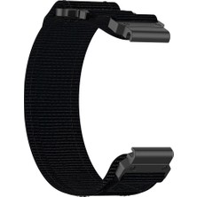 Daart Garmin Fenix 7x / 7x Pro / Instinct 2x / Quickfit 26MM Naylon Etiket Bilek Kayışı (Yurt Dışından)