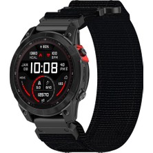 Daart Garmin Fenix 7x / 7x Pro / Instinct 2x / Quickfit 26MM Naylon Etiket Bilek Kayışı (Yurt Dışından)