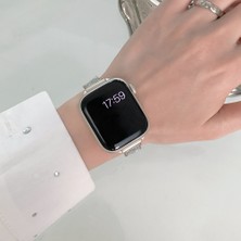 Daart Apple Watch Series Parıltılı Kalp Saat Kayışı 9 8 7 41MM / 6 5 4 40MM (Yurt Dışından)