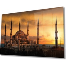 Home Dekors Istanbul Sultan Ahmet Camii Cam Tablo Ev Ofis Salon Duvar Dekoru  Büyük Tablo Dekorasyon