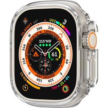 Daart Apple Watch Ultra / Ultra 2 49MM Galvanik Tpu Watch Kılıfı Içi Boş Anti-Damla Çerçevesi (Yurt Dışından)
