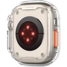Daart Apple Watch Ultra / Ultra 2 49MM Galvanik Tpu Watch Kılıfı Içi Boş Anti-Damla Çerçevesi (Yurt Dışından)