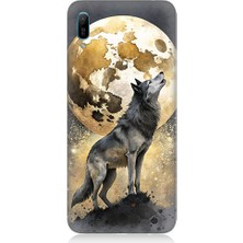 Teknomeg Huawei Y6 2019 Uyumlu Bisiklet Yarışı  Desenli Silikon Kılıf