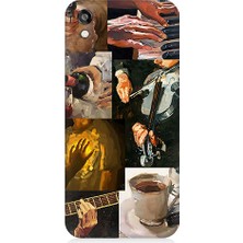Teknomeg Huawei Honor 8s Uyumlu Sanat Kolleksiyonu  Desenli Silikon Kılıf