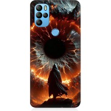 Teknomeg General Mobile GM21 Pro Uyumlu Ateş Çemberi  Desenli Silikon Kılıf