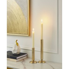 Eglo 422001 "jellıcoe" 23 cm  Yüksekliğinde Gold Alüminyum Şamdan- Mumluk