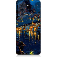 Teknomeg Huawei Nova 10 Pro Uyumlu Gece Işıkları  Desenli Silikon Kılıf