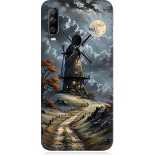 Teknomeg General Mobile GM20 Pro Uyumlu Yel Değirmeni  Desenli Silikon Kılıf