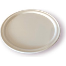 Ece Ev Modası Metal Sunum Tepsisi, Kahve Tepsisi, Çay Tepsisi, 26 cm Yuvarlak Tepsi