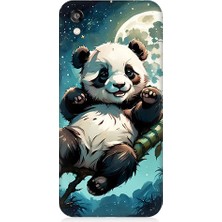 Teknomeg Huawei Honor 8s Uyumlu Bambu Pandası  Desenli Silikon Kılıf