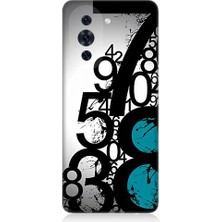 Teknomeg Huawei Nova 10 Pro Uyumlu Sayısal Karmaşa  Desenli Silikon Kılıf
