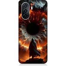 Teknomeg Huawei Nova Y70 Uyumlu Ateş Çemberi  Desenli Silikon Kılıf
