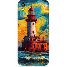 Teknomeg Huawei Honor 8s Uyumlu Renkli Fener  Desenli Silikon Kılıf