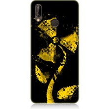 Teknomeg Huawei P20 Lite Uyumlu Rüzgar Gülü  Desenli Silikon Kılıf