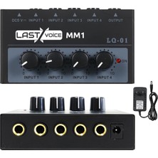 Lastvoice MM1 Mini Stereo 4 Kanallı Ses Mikseri