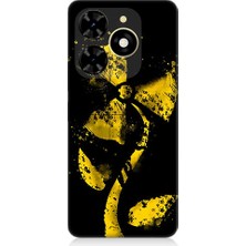 Teknomeg Tecno Spark 20C Uyumlu Rüzgar Gülü  Desenli Silikon Kılıf