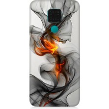 Teknomeg Huawei Mate 30 Lite Uyumlu Basketbol Potası  Desenli Silikon Kılıf