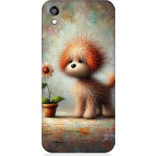 Teknomeg Huawei Honor 8s Uyumlu Sevimli Köpek  Desenli Silikon Kılıf