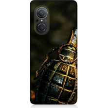 Teknomeg Huawei Nova 9 Se Uyumlu El Bombası  Desenli Silikon Kılıf