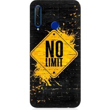 Teknomeg Huawei Honor 20 Lite Uyumlu No Limit  Desenli Silikon Kılıf