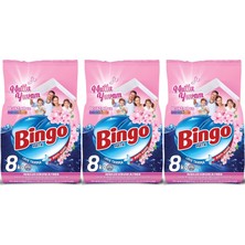 Bingo Matik Toz Çamaşır Deterjanı 24 kg Beyazlar ve Renkliler 159 Yıkama Mutlu Yuvam