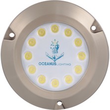 Oceanus Lighting 12 LED Beyaz Renk Alüminyum Su Altı Aydınlatması