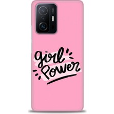 Xiaomi Mi 11T Pro Kılıf Hd Baskılı Kılıf - Girll Power + 9h Nano Ekran Koruyucu