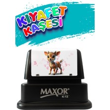 Kıyafet Kaşesi Ceylan Temalı Öğrenci Kaşesi / Kıyafet Etiketi / Kumaş Kıyafet Kaşesi