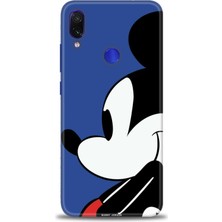 Xiaomi Redmi Note 7 Kılıf Hd Baskılı Kılıf - Micky Mouse + 9h Nano Ekran Koruyucu