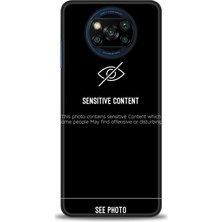 Xiaomi Poco X3 Pro Kılıf Hd Baskılı Kılıf - Sensitive Content + 9h Nano Ekran Koruyucu