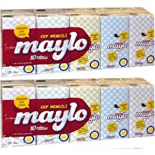 Maylo Cep Kağıt Mendil 20 Li Set (2pk*10)